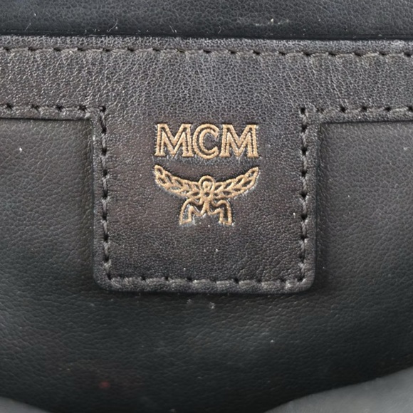 Authentic MCM Retro Dual Stark Backpack in Cognac Visetos Coated Canvas/ Leather - Picture 7 of 7